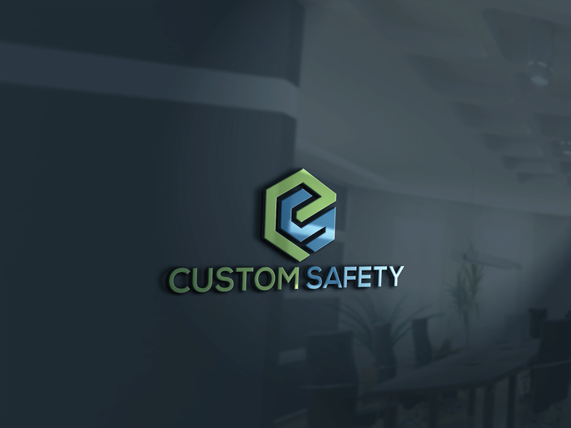 Logo Design by NightStudio for Custom Safety and Compliance LLC | Design #13823828
