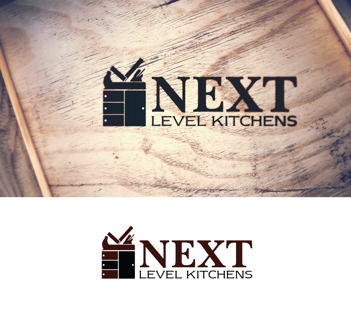 Diseño de Logo por Impressive Solutions para Next Level Kitchens | Diseño #13818306