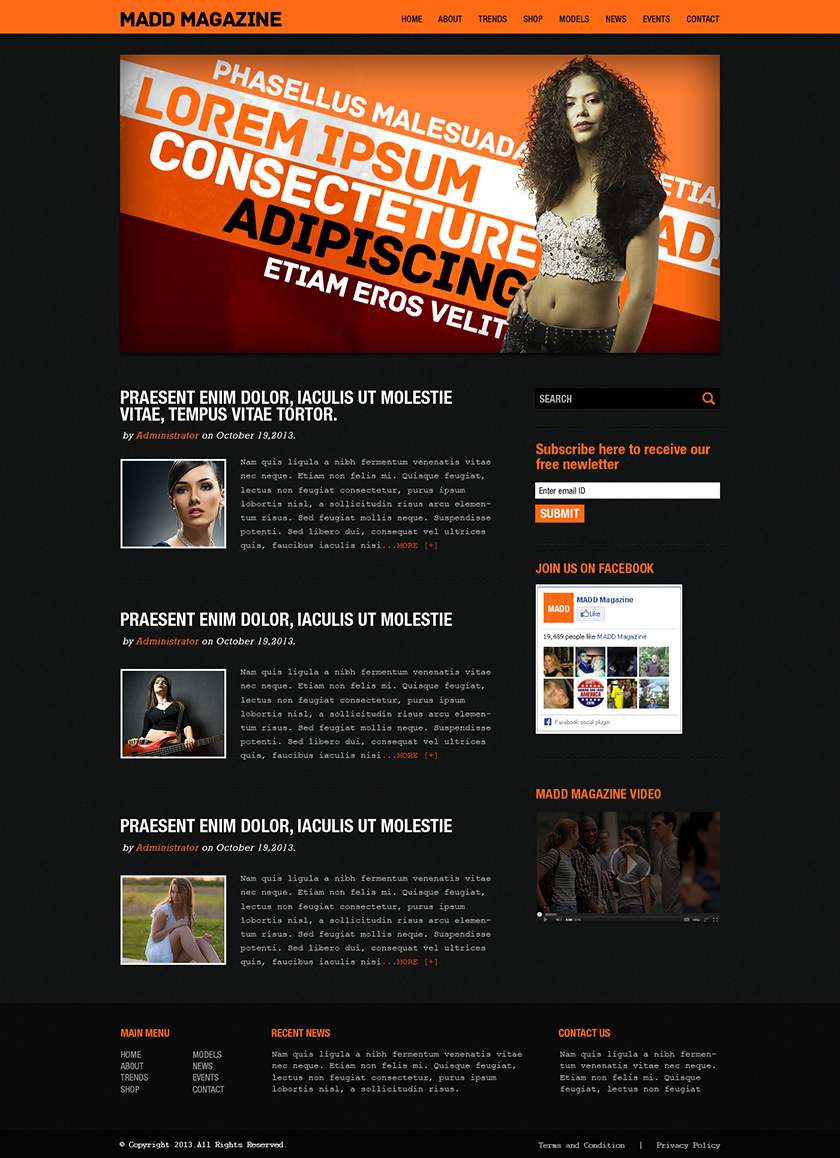 Web Design by Latest Design Ideas for this project | Design #2545335