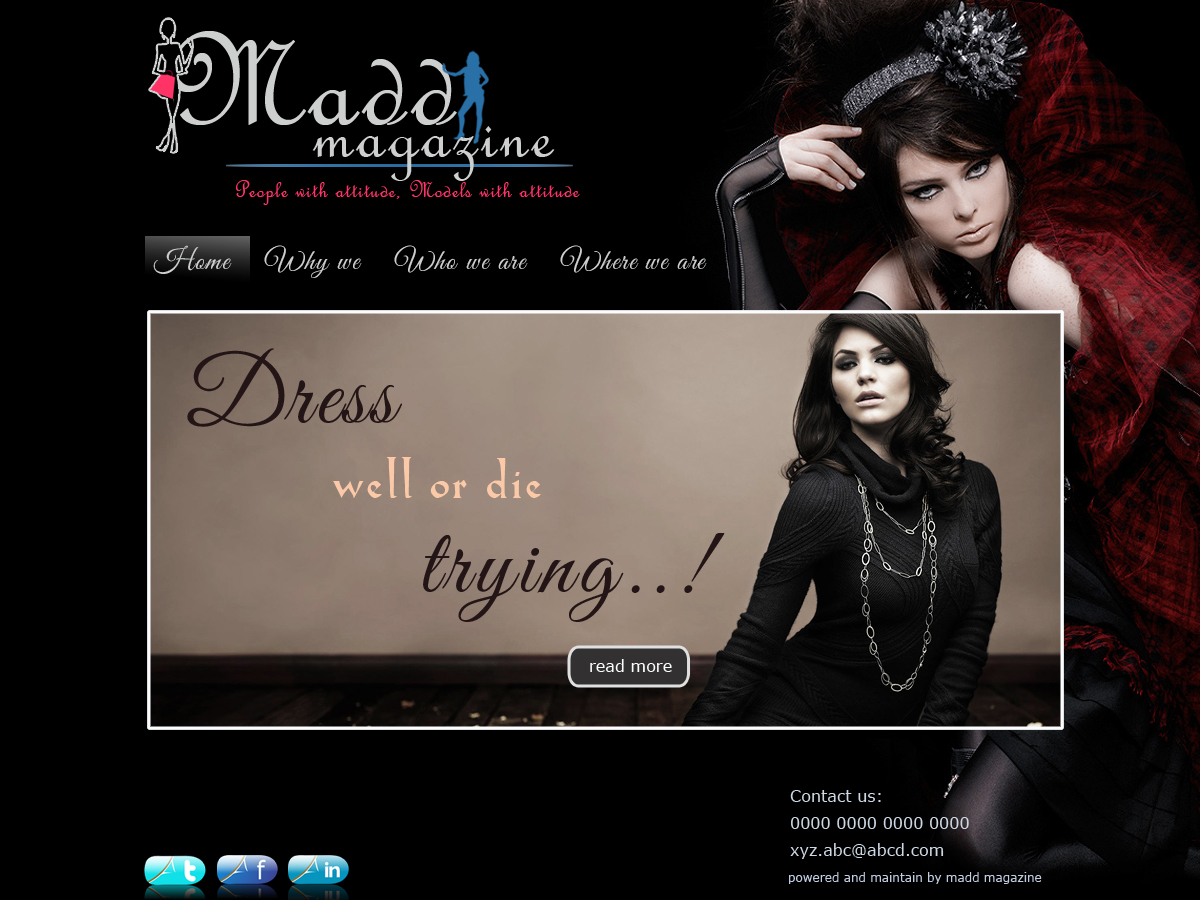 Web Design by Pranali Gurjar for this project | Design #2509460
