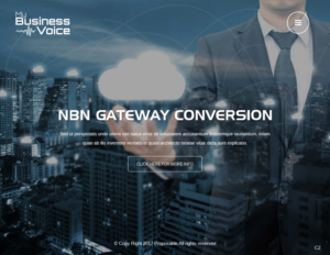Web Design by pb for my business voice | Design: #13822963