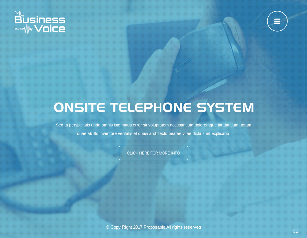 Web Design by pb for my business voice | Design #13822975
