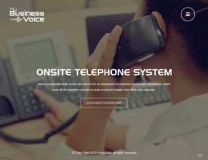 Web Design by pb for my business voice | Design: #13822979