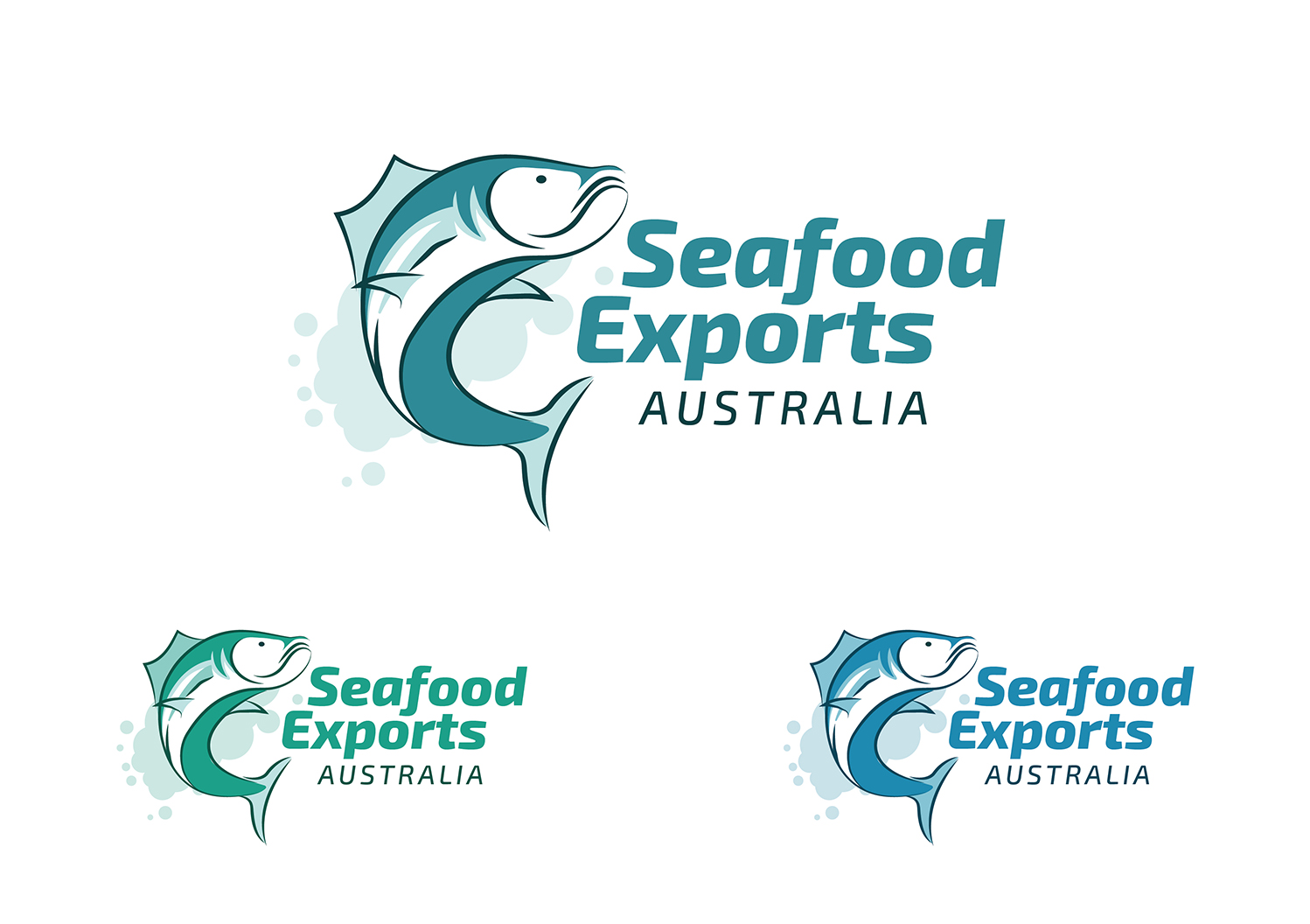 Logo Design by Channel Studio for Seafood Exports Australia | Design #13993694