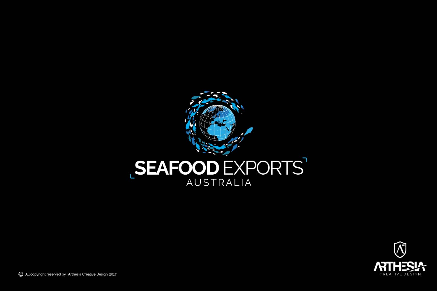 Logo Design by Arthesia Creative for Seafood Exports Australia | Design #13909538