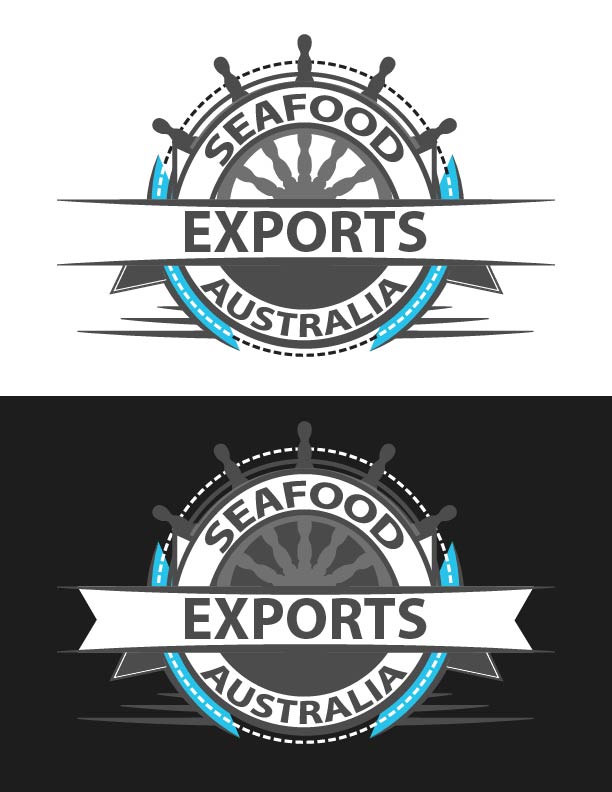Diseño de Logo por BENZART para Seafood Exports Australia | Diseño #13826250