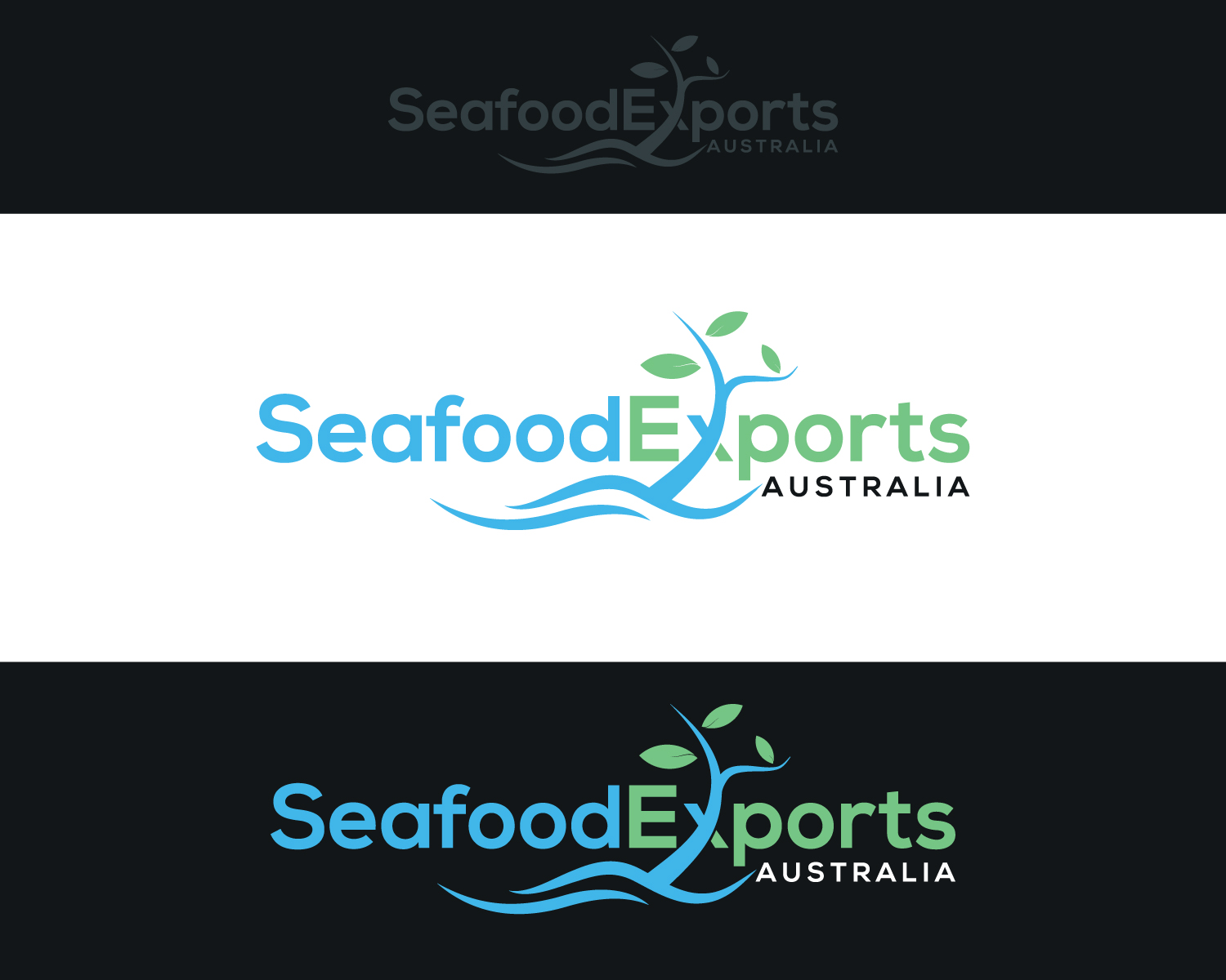 Logo Design by Atec for Seafood Exports Australia | Design #13835788