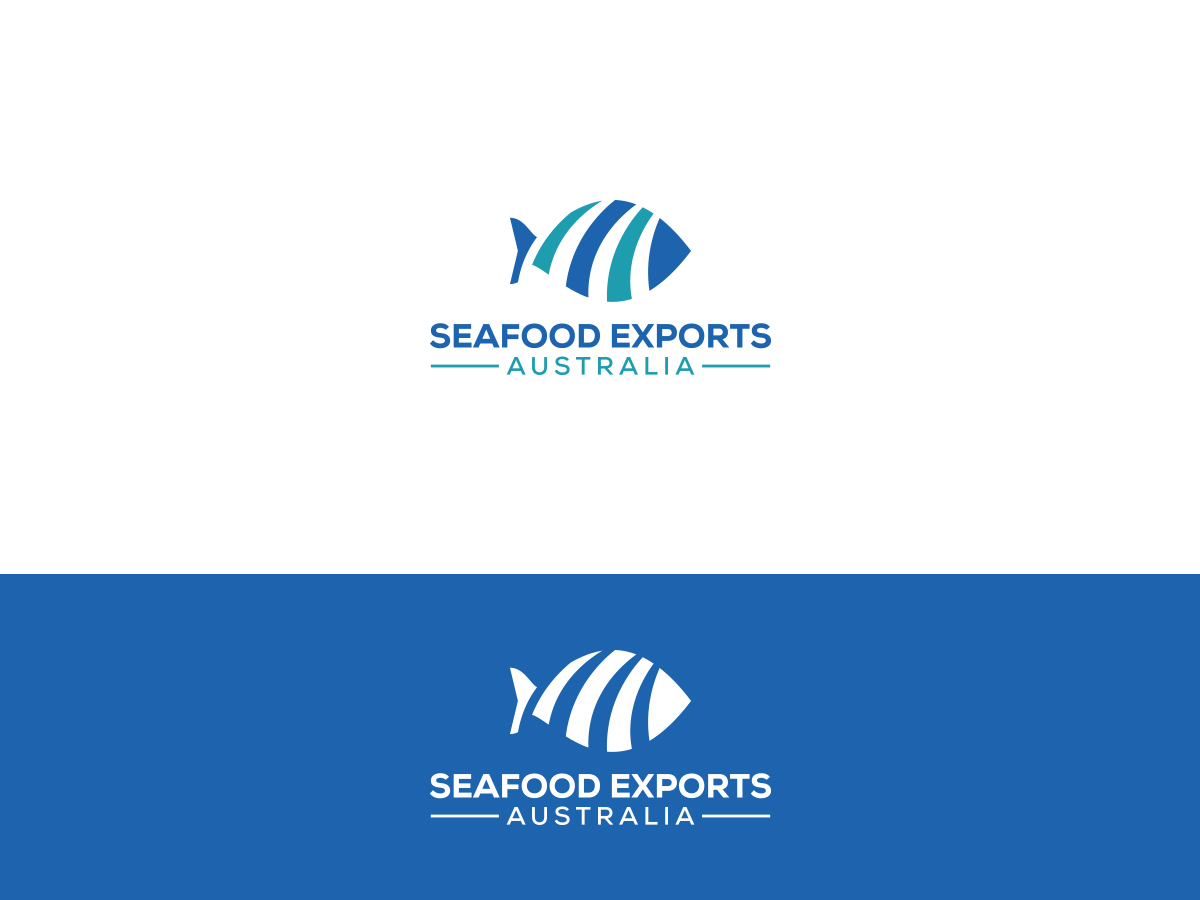 Logo Design by Slant Line Media for Seafood Exports Australia | Design #13822639