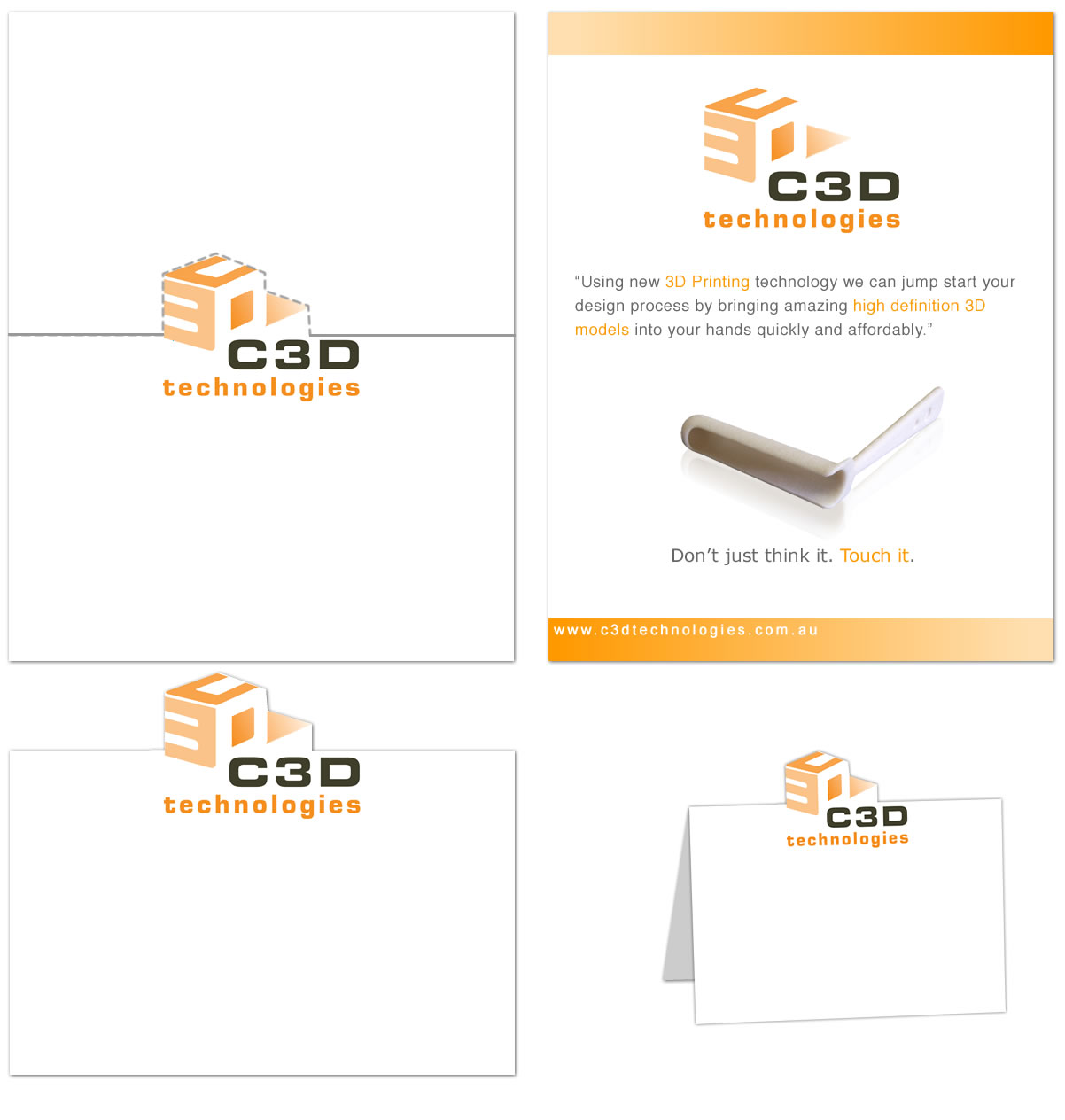 Flyer Design by Breakfast Hut Design for C3D Technologies | Design #34171