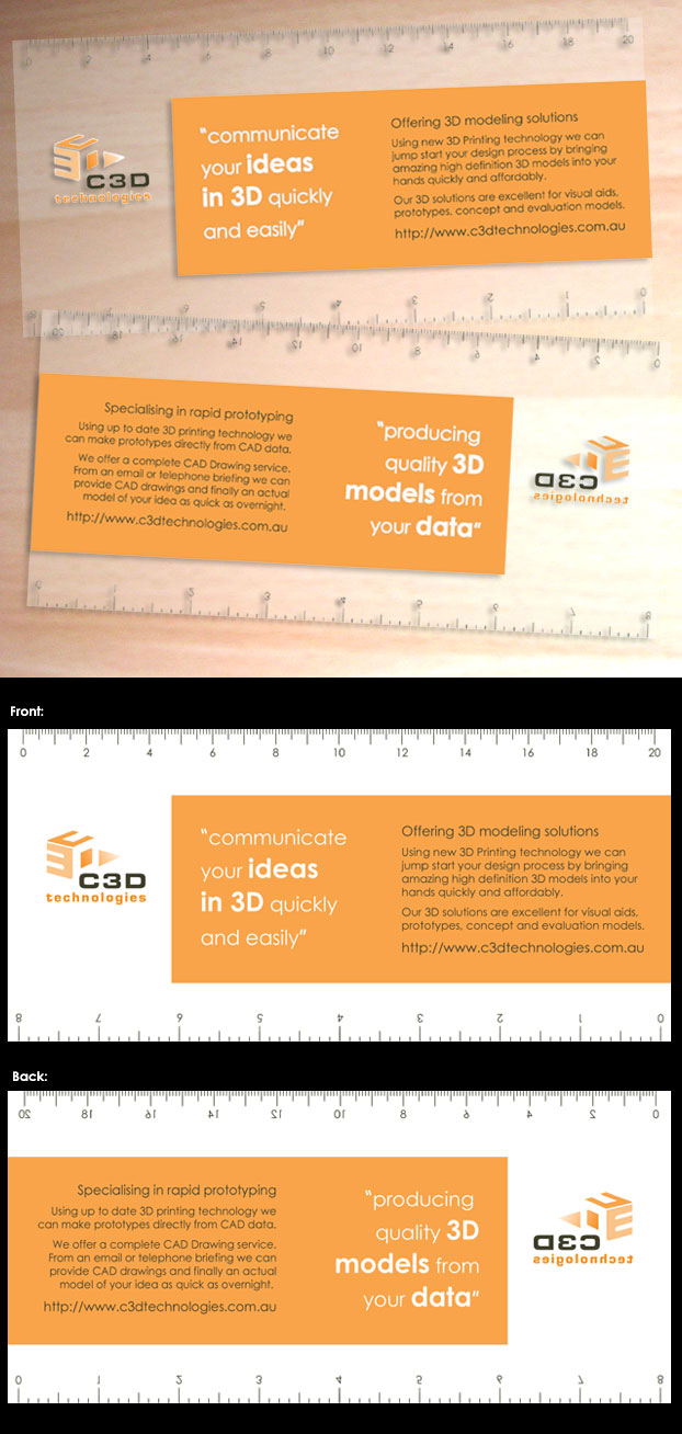 Flyer Design by KK'z for C3D Technologies | Design #34523