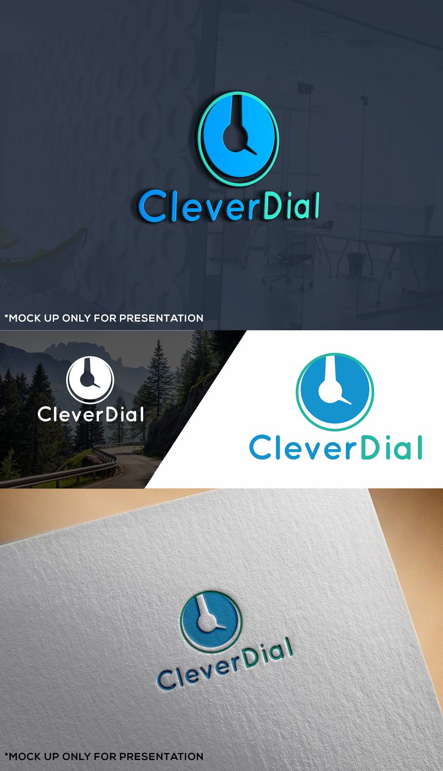 Logo-Design von srinup9492 für Cleve Dial | Design: #13891341