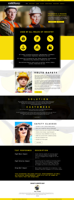 Landing Page Design by Impressive Sol