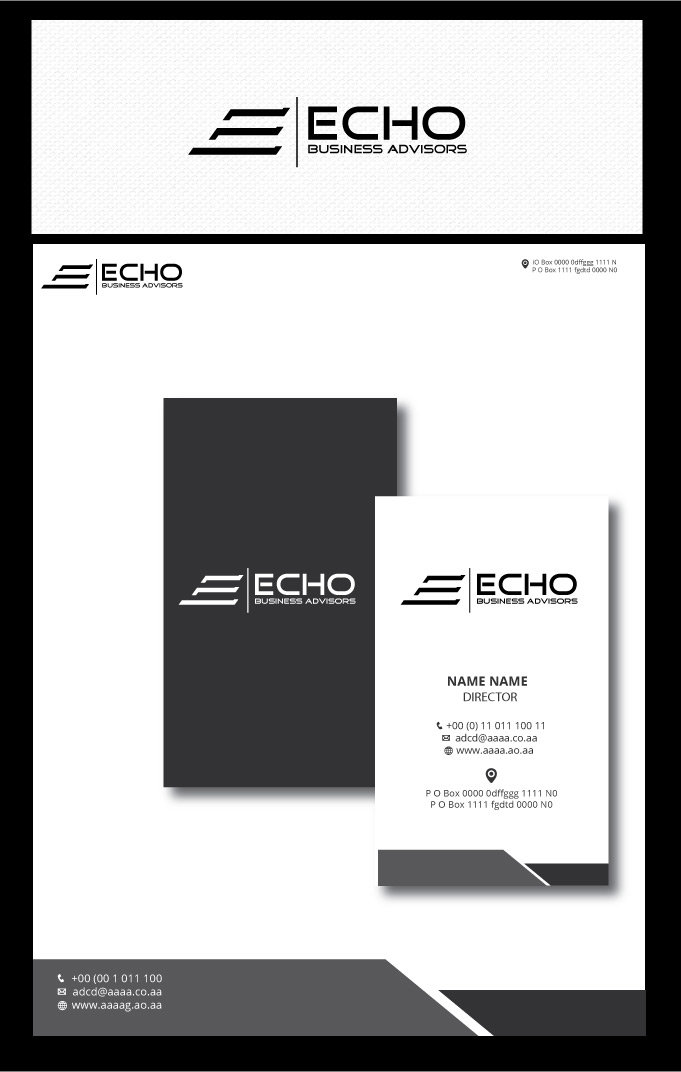 Logo Design by zebronicgraphic for Echo Cleaners | Design #13920256