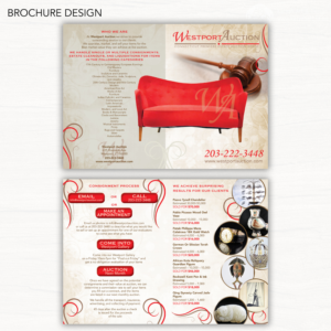 Auction Gallery Consignment info brochure | Diseño de Brochure por Katyas Art and Design