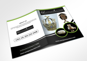 Diseño de Brochure por debdesign para westport auction | Diseño: #13837112