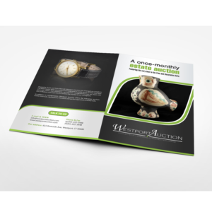 Diseño de Brochure por debdesign para westport auction | Diseño: #13844878