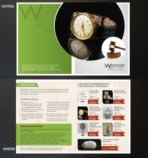 Diseño de Brochure por Vignesh Hardy para westport auction | Diseño: #13866546