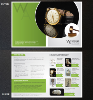 Brochure Design by Vignesh Hardy for westport auction | Design #14019659
