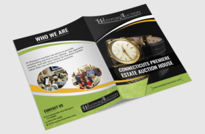 Auction Gallery Consignment info brochure | Design de Brochure par SAI DESIGNS