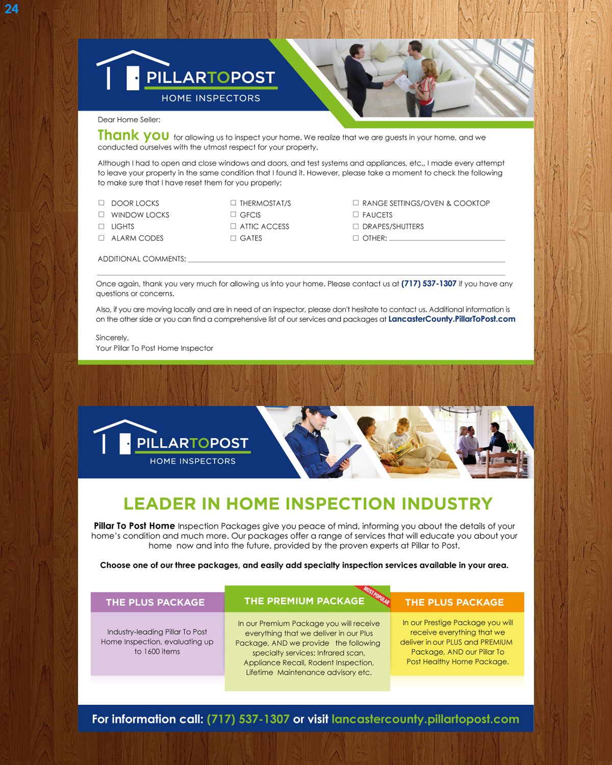 Diseño de Flyer por uniquedesign10 para Pillar To Post Home Inspection | Diseño #13837671