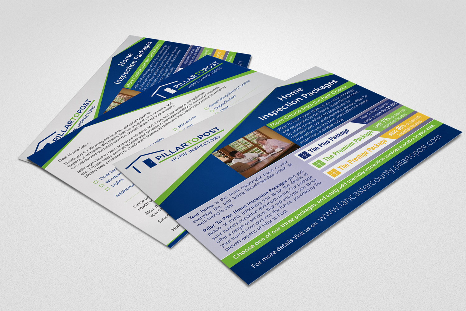 Flyer Design by Akshar Shailesh for Pillar To Post Home Inspection | Design #13832873