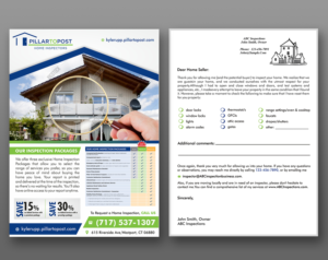 Diseño de Flyer por ecorokerz para Pillar To Post Home Inspection | Diseño: #13831362
