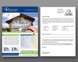 Diseño de Flyer por ecorokerz para Pillar To Post Home Inspection | Diseño: #13831377