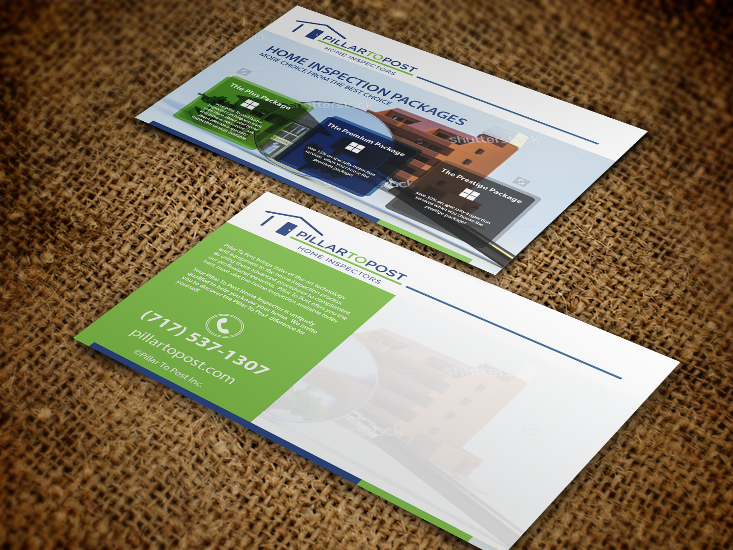 Flyer Design by nafizrahat for Pillar To Post Home Inspection | Design #13837966