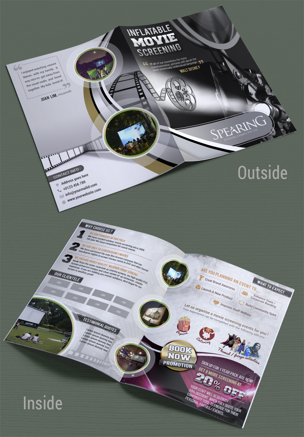 Design de Brochure par SAI DESIGNS pour Curator Selects Pte Ltd | Design #13888353