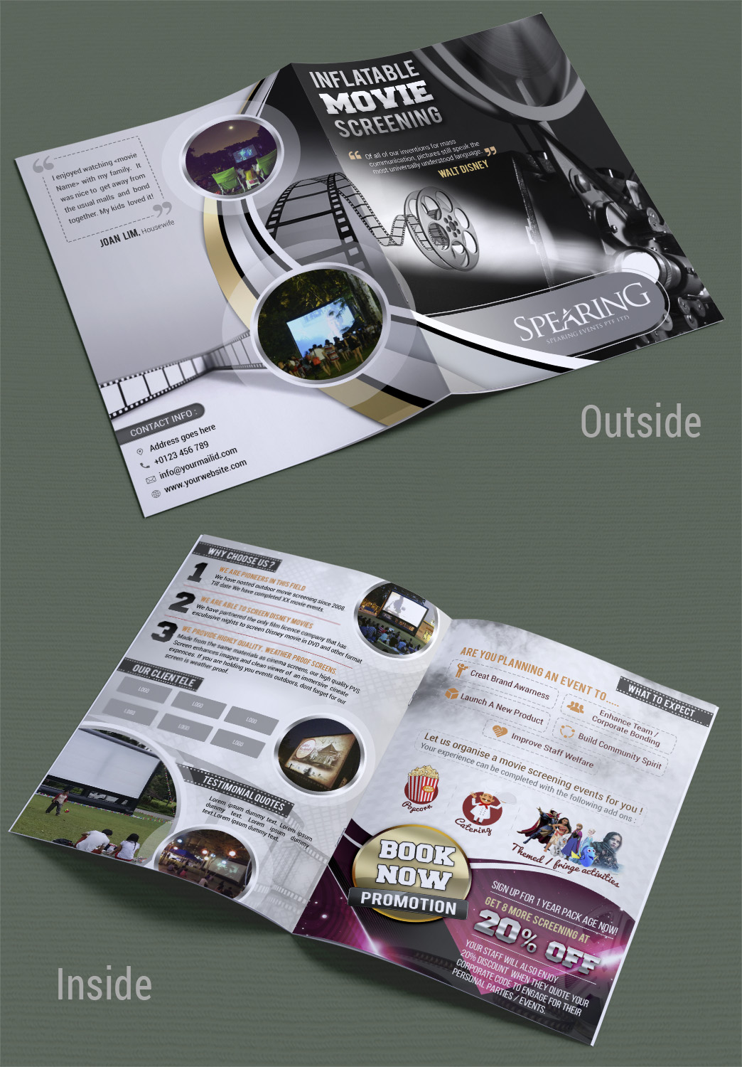 Brochure Design by SAI DESIGNS for Curator Selects Pte Ltd | Design #13902300