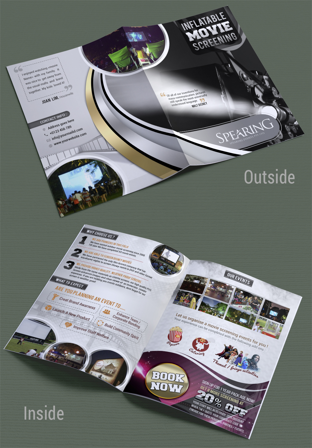 Design de Brochure par SAI DESIGNS pour Curator Selects Pte Ltd | Design #13958306
