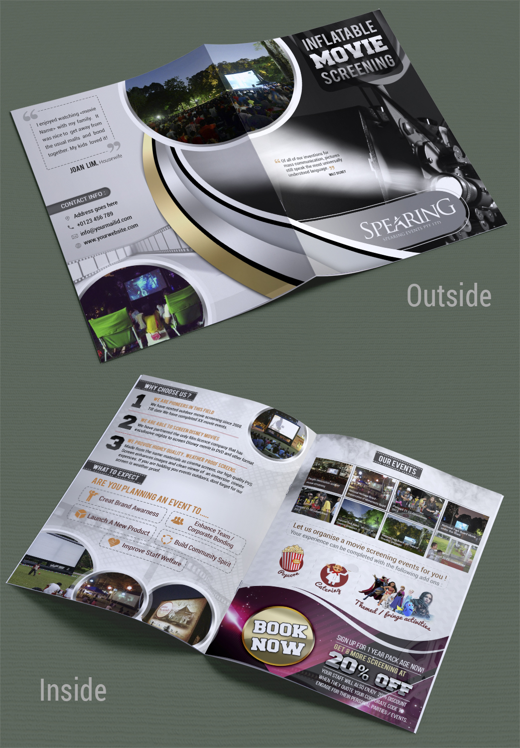 Brochure Design by SAI DESIGNS for Curator Selects Pte Ltd | Design #13960308