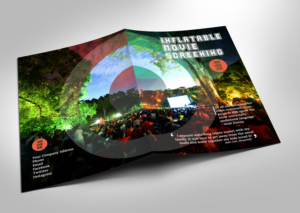 Inflatable Movie Screen company needs a Brochure Design for sales kit | Design de Brochure par lookedaeng
