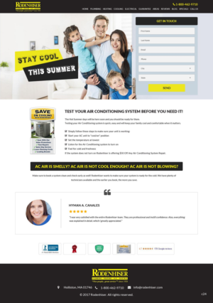 Landing Page Design by pb for this project | Design: #13919092