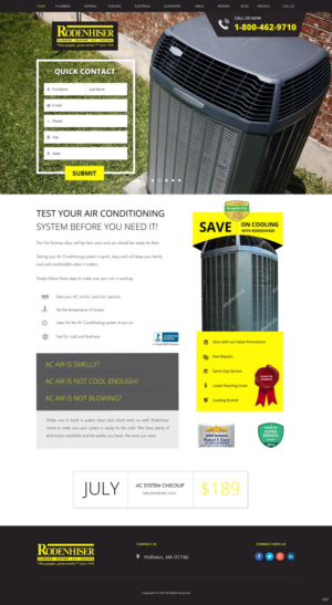 Landing Page Design by pb for this project | Design: #13919093