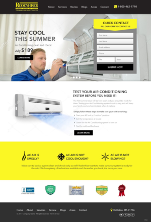 Landing Page Design by pb for this project | Design: #13919095