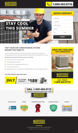 Landing Page Design by pb for this project | Design: #13919116