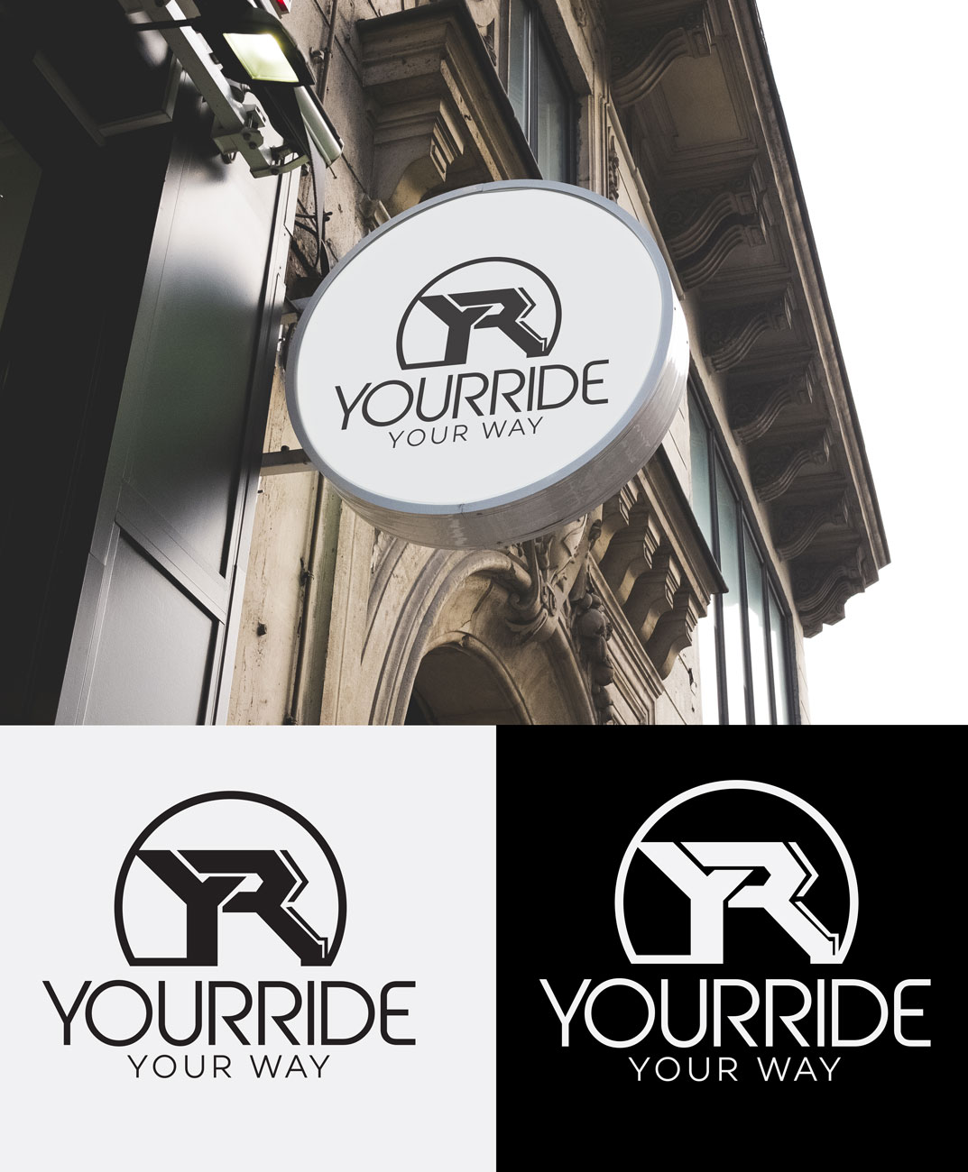Logo Design by Impressive Sol for Yourride AS | Design #13846393