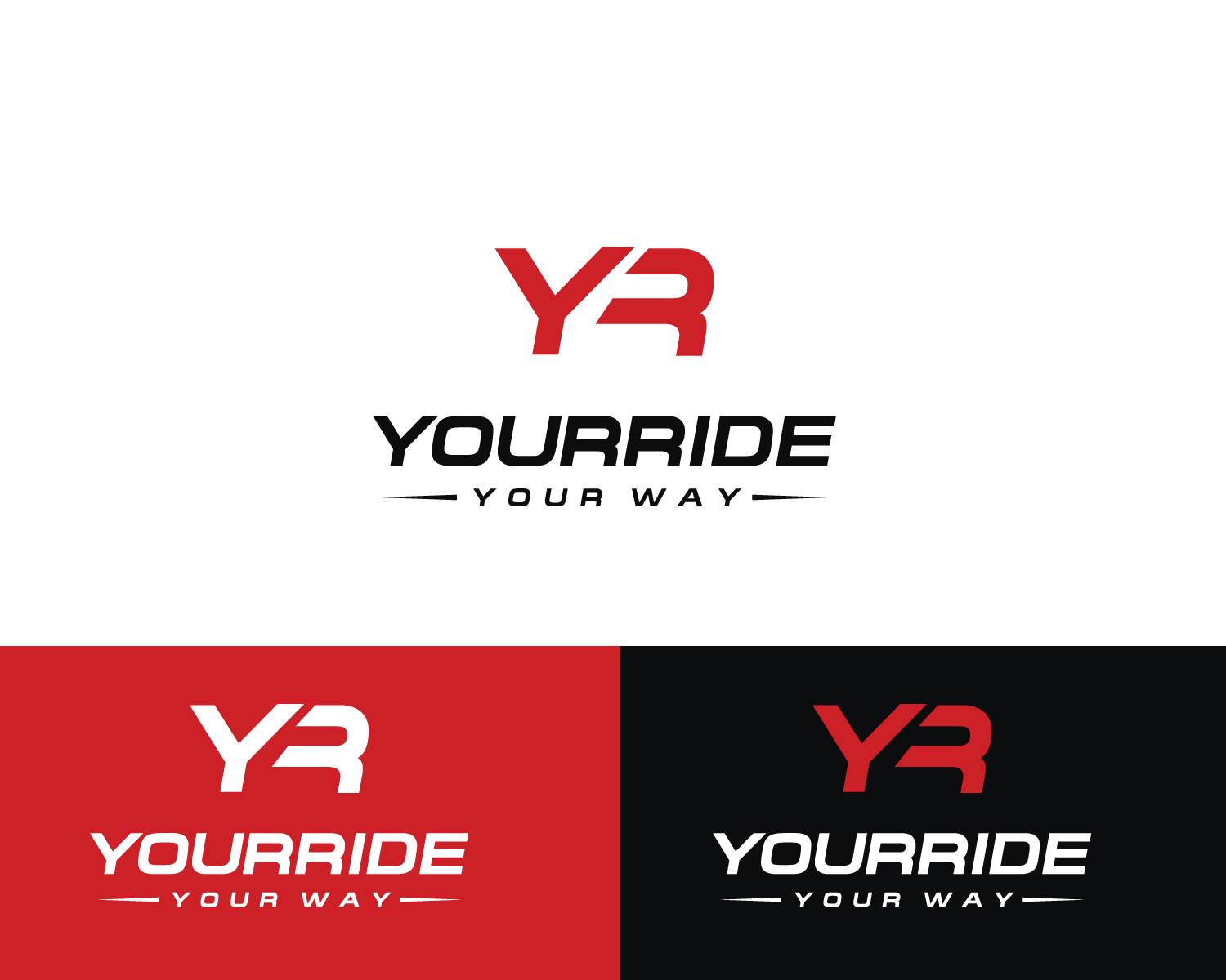 Logo Design by Atec for Yourride AS | Design #13857567