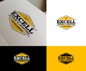 Diseño de Logo por dharlan para Excell Power & Lighting | Diseño: #14017203