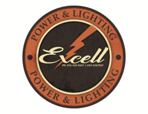 Diseño de Logo por Hues Designs para Excell Power & Lighting | Diseño: #14358316