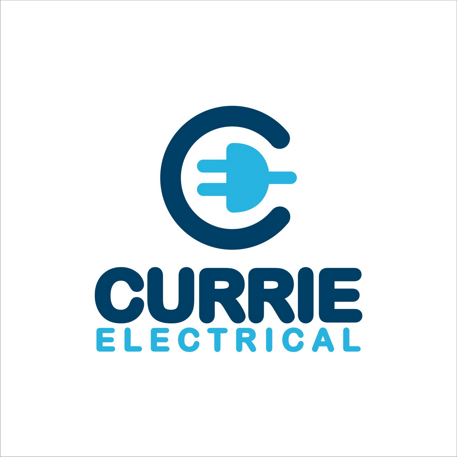 Logo Design by hamkur for Currie Electrical | Design #13828719