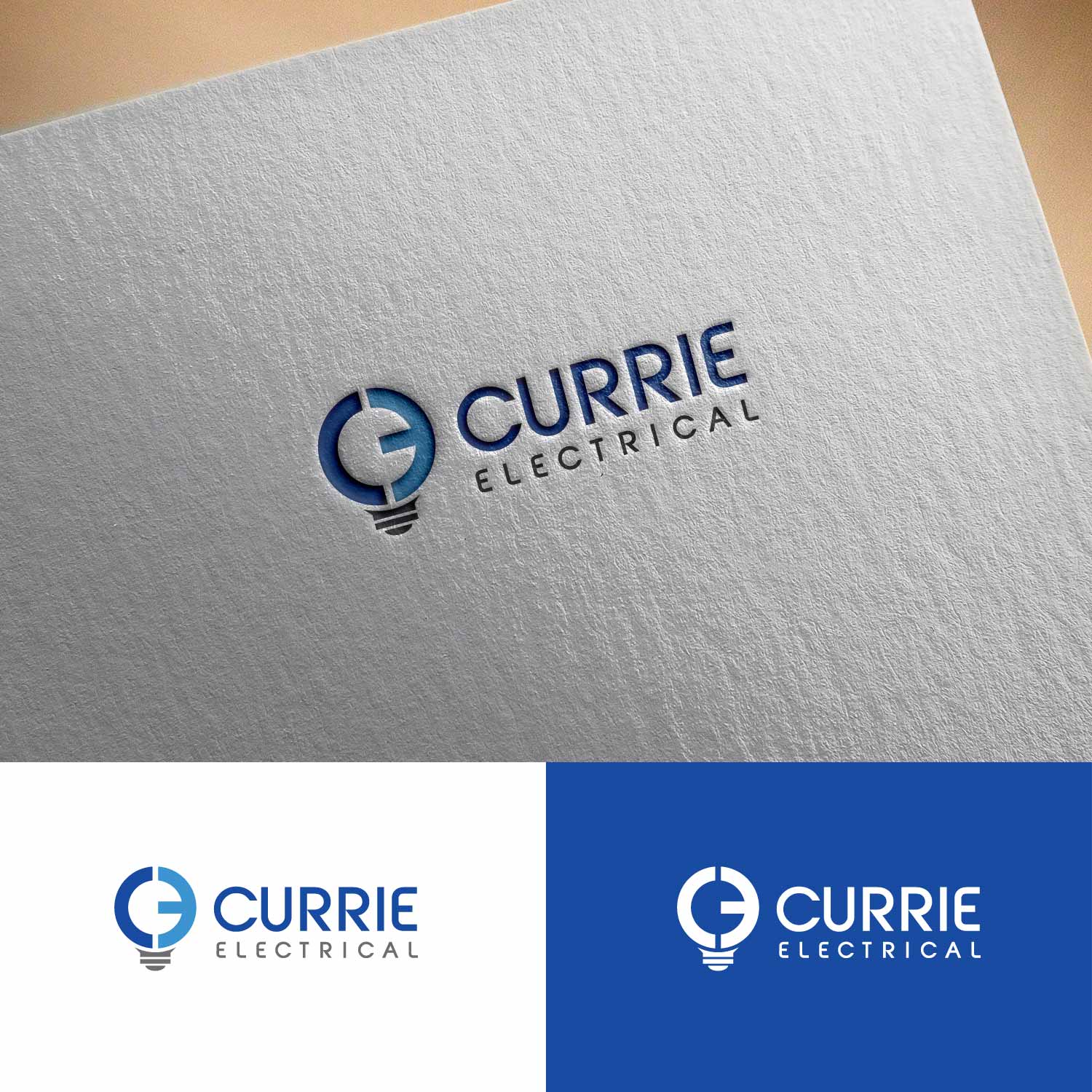 Logo Design by karthika vs for Currie Electrical | Design #13832017