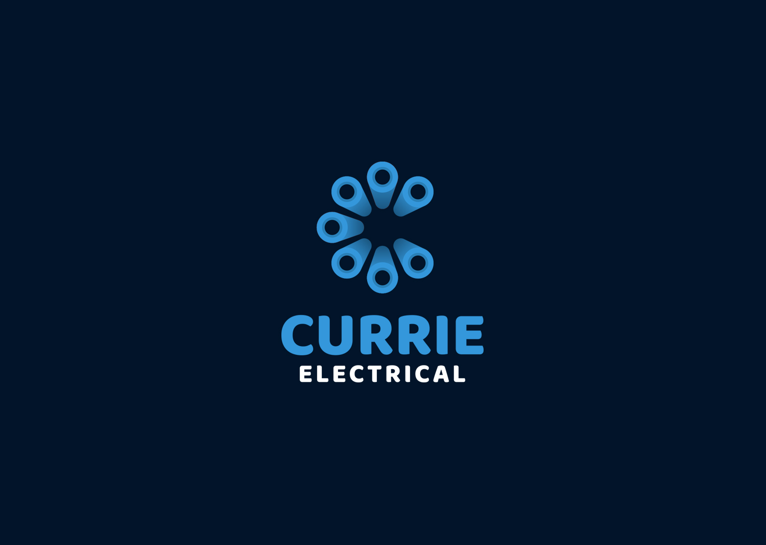Logo Design by Grapismo Brand Studio for Currie Electrical | Design #13826772
