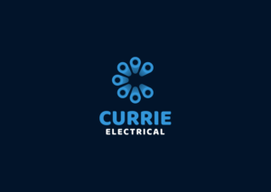 Logo Design by Grapismo Brand Studio for Currie Electrical | Design: #13826772