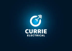 Logo Design by Grapismo Brand Studio for Currie Electrical | Design: #13826923