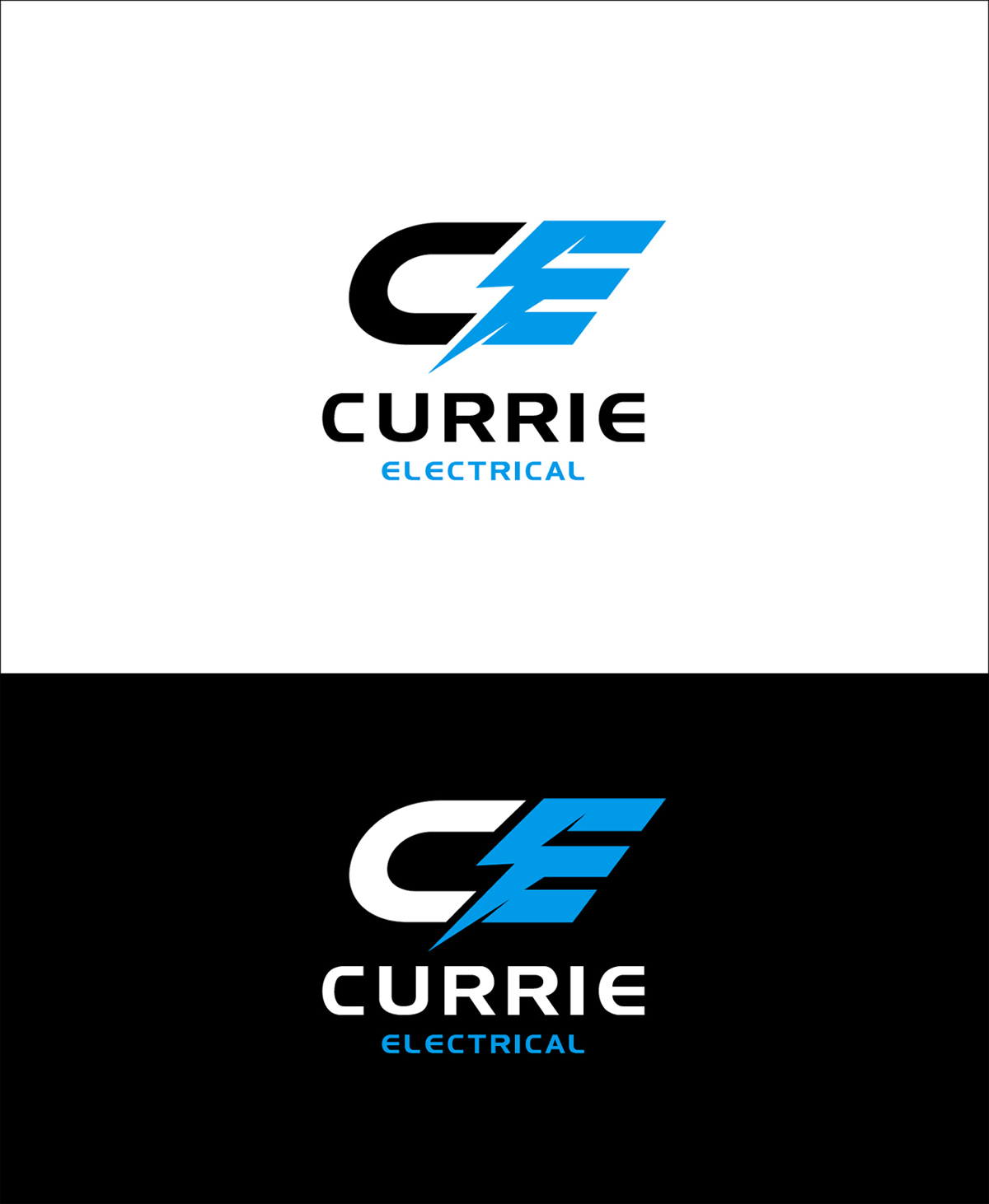 Logo Design by Artistique for Currie Electrical | Design #13826025