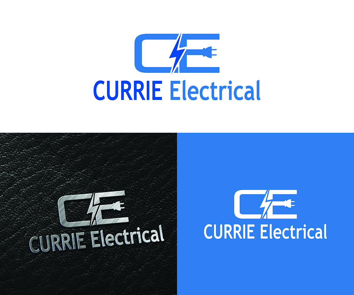 Logo Design by Logico Artlines for Currie Electrical | Design #13834950