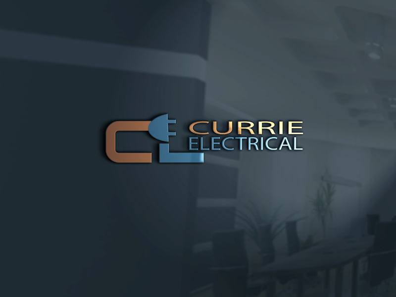 Logo Design by mojibur1993 for Currie Electrical | Design #13833835
