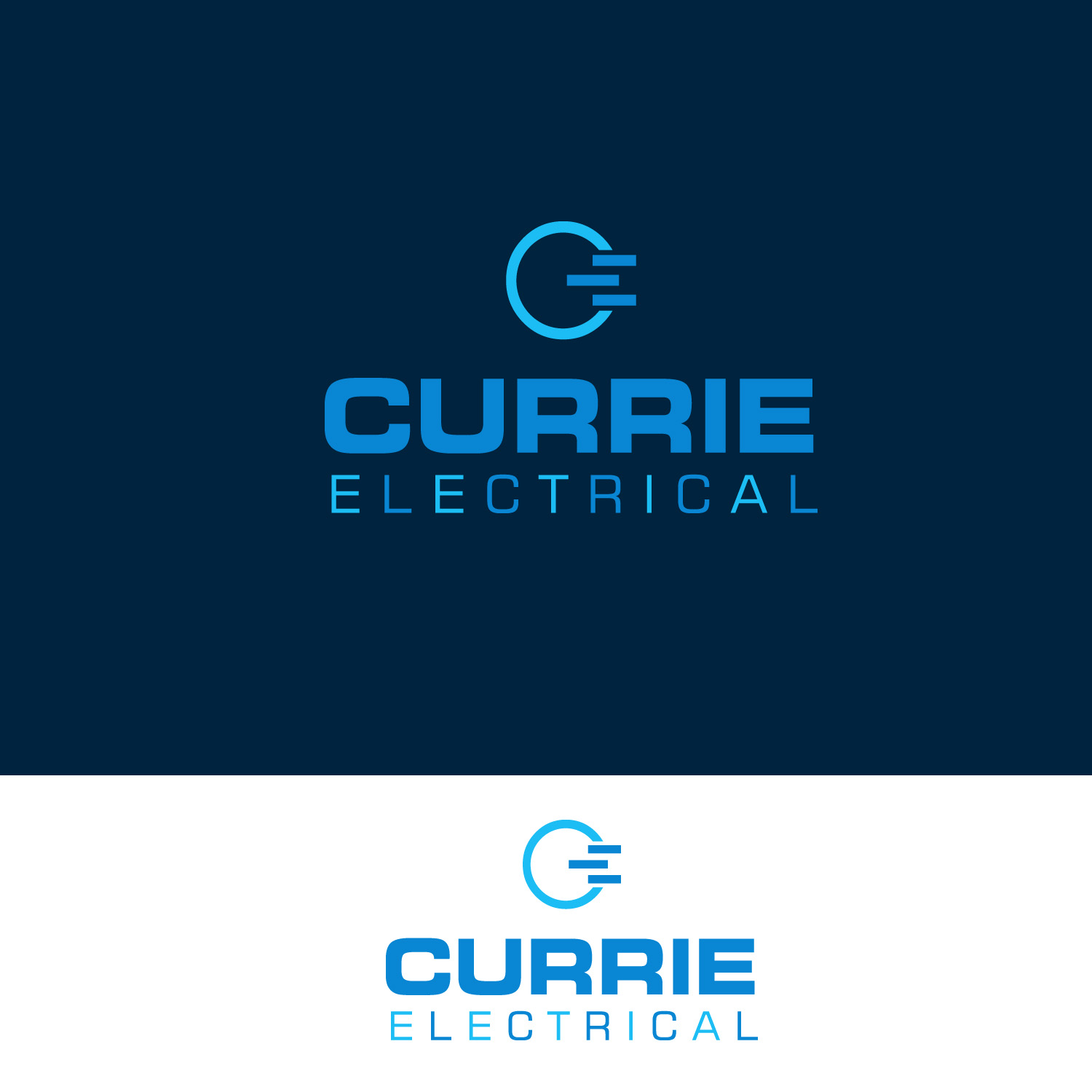 Logo Design by TRHZ for Currie Electrical | Design #13826525